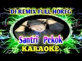 DJ SANTRI PEKOK [KARAOKE] - FULL BASS HOREG VIRAL TIKTOK YANG KALIAN CARI