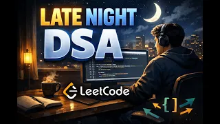 Late Night DSA Grind Data Structures Algorithms Live Coding Placement Prep 2026