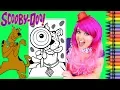 Coloring Scooby Doo Mystery Crayola GIANT Coloring Page Crayola Crayons KiMMi THE CLOWN