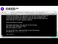Grid in 3 minutes