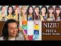 Download Lagu NiziU - 'FESTA' \u0026 'Wonder Dream' | REACTION