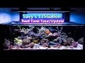 Savy s Reef Tank Tour - Saltwater Aquarium Tank Update