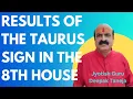 Results of Taurus sign in Mysterious 8th house Astro Guru Deepak Taneja