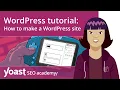 WordPress tutorial How to make a WordPress website