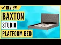Baxton Studio Platform Bed