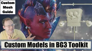 How to Give Custom Weapons Custom Models in BG3 Toolkit - Full Tutorial with Blender Norbyte Tools