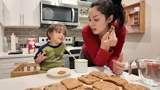 baking with my children