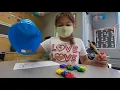 ISD First Grade Students Explore Math Tool Kits