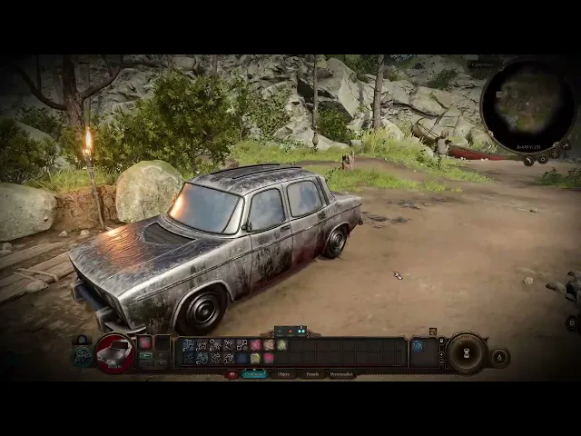 Car Wildshape (Baldur's Gate 3 mod)