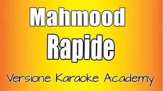 Mahmood Rapide Versione Karaoke Academy Italia 