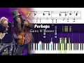 Download Lagu Guns N' Roses - Perhaps - Accurate Piano Tutorial with Sheet Music
