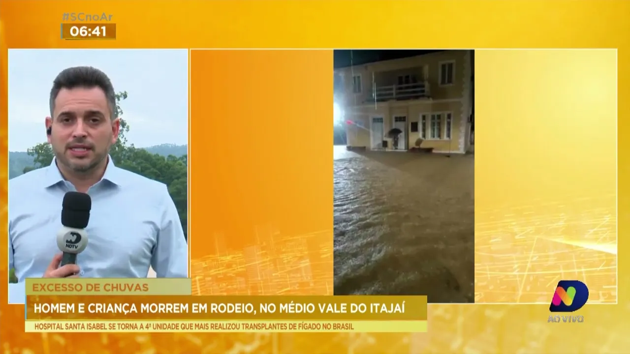 Cidades do Vale do Itajaí voltam a registrar chuva excessiva nos últimos dias