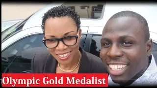 vlog with first olympic gold medalist chioma ajunwa lagos nigeria