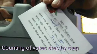 training videos evm for counting of votes demonstration election commission of india 2019