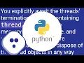 Threading in while True loop