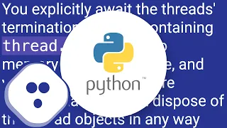 Threading in while True loop
