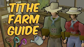 Simple Tithe Farm Guide OSRS Quick Easy