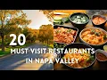 20 Must-Visit Restaurants IN Napa Valley California The Ultimate Travel Guide