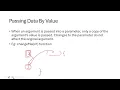 Passing Parameters by Value vs Reference in C