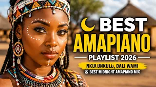 🌙 BEST AMAPIANO PLAYLIST 2026 | Nkulunkulu, Dali Wami u0026 Best Midnight Amapiano Mix