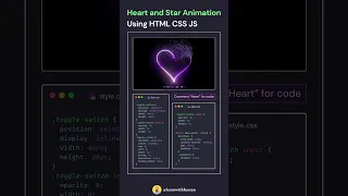 Heart Animation using HTML CSS JS Animated Heart CodeMinds