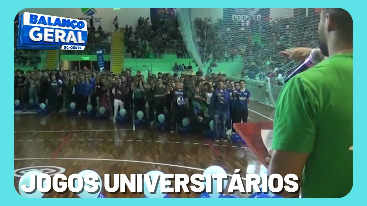 Cerca de 1.800 estudantes participam da Oliuni em Joaçaba