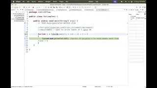 Mastering Java For Loop