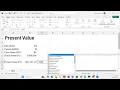 Excel Functions for Finance Part 1 Present Value In Excel