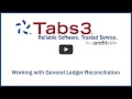 Working with General Ledger Reconciliation