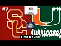 #7 USC vs #10 Miami - NCAA Basketball 10 Simulation!