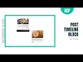 Gutenberg Post Timeline Block ACF Blocks