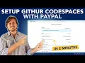How to Setup GitHub Codespaces with PayPal Checkout