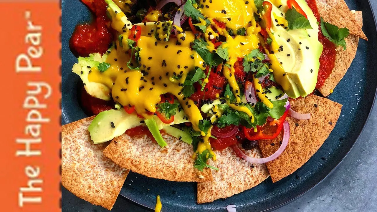 LOADED VEGAN NACHOS   THE HAPPY PEAR