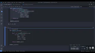 Recursion 10 Bubble sort recursive