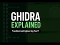 Introduction to Ghidra Free NSA Reverse Engineering Tool Explained Beginner Friendly