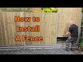 How to Install a Garden Fence The Easy Way