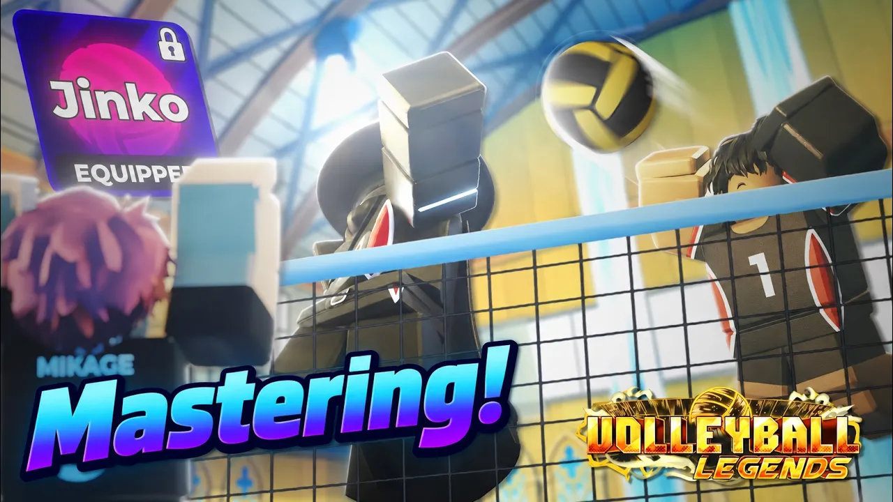 HOW TO EASILY MASTER JINKO IN VOLLEYBALL LEGENDS | TOP 1 JINKO VOLLEYBALL LEGENDS