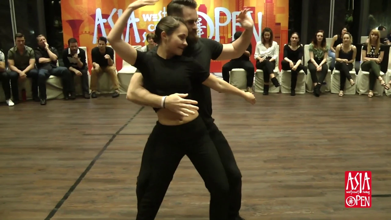 Ryan Crutcher & Maria Elizarova Asia West Coast Swing Open 2019 Invitational JnJ