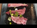 My son s birt ay dinner at a restaurant Korean BBQ in San Bruno CA