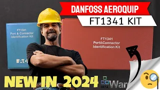 NEW FT1341 Danfoss Hydraulic Port and Thread Identification Kit June 2024 Aeroquip