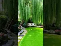 Download Lagu Serene Garden Oasis: Stone Pathways, Weeping Willows, and Cozy Retreats | Landscape Inspiration