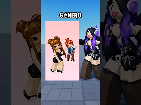 LA OBLIGUÉ A INTERCAMBIAR GÉNERO 🤣🔥 #roblox #robloxtrend #robloxespañol #robloxedit