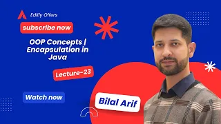 Lecture 23 OOP Concepts in Java Encapsulation Explained with Examples Edlify