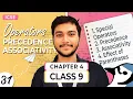 L031 Special Operators Operator Precedence and Associativity in Java