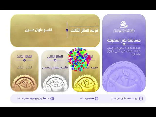 [نتائج مسابقة #كنز_المعرفة لشهر #تشرين_الثاني2025]