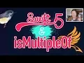 Swift 5 Brand New isMultiple of x FizzBuzz and Clean Switch Statements
