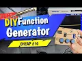 Cheap Function Generator DIY Kit XR2206 - Practising My Soldering