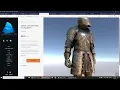 Add UMA Knight Armor From Arteria3D - AnyRPG Development Livestream 212