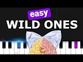 Download Lagu Flo Rida ft Sia - Wild Ones  EASY PIANO TUTORIAL