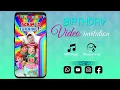 Cocomelon Birt ay Invitation Personalized